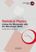Cover: Statistical Physics - Heidelberg University Publishing
