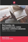 Cover: Derivados de quinazolinona como agentes antimicrobianos - Edicoes Nosso Conhecimento