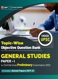 Cover: UPSC General Studies Paper I Topic-Wise Objective Question Bank - GK Publications