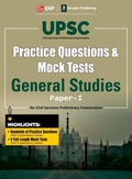 Cover: UPSC 2021 General Studies Paper I Practice Questions and Mock Tests - GK Publications
