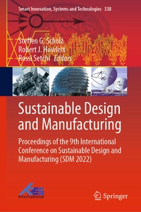 Enlarge image Cover: Sustainable Design and Manufacturing - Springer