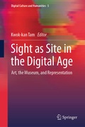 Cover: Sight as Site in the Digital Age - Springer