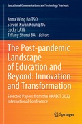 Cover: The Post-pandemic Landscape of Education and Beyond: Innovation and Transformation - Springer