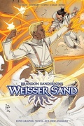 Cover: Brandon Sandersons Wei&szlig;er Sand (Collectors Edition) - Eine Graphic Novel aus dem Kosmeer - Panini Verlags GmbH