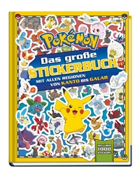 Abbildung von: Pokémon: Das große Stickerbuch mit allen Regionen von Kanto bis Galar - Panini Verlags GmbH
