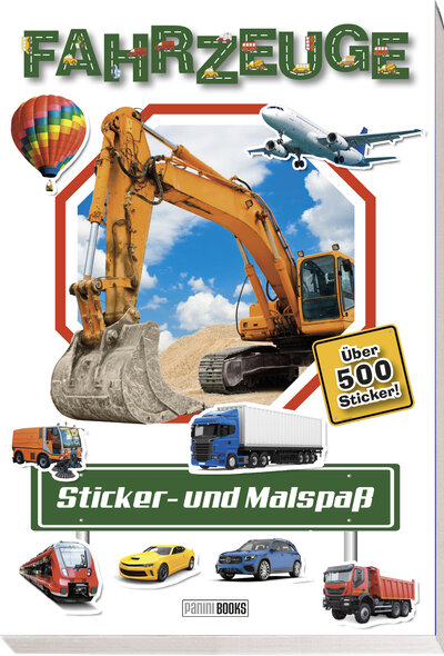 Abbildung von: Fahrzeuge: Sticker- und Malspaß - Panini Verlags GmbH