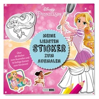Bild vergrößern Bild: Disney Prinzessin: Meine liebsten Sticker zum Ausmalen - Panini Verlags GmbH