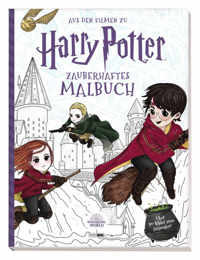 Abbildung von: Aus den Filmen zu Harry Potter: Zauberhaftes Malbuch - Panini Verlags GmbH
