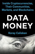 Cover: Data Money - Columbia University Press