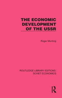 Enlarge image Cover: The Economic Development of the USSR - Routledge