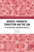 Bild: Murder, Wrongful Conviction and the Law - Routledge