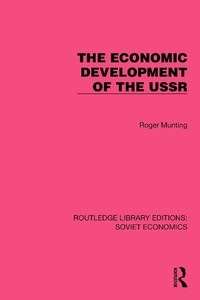 Abbildung von: The Economic Development of the USSR - Routledge