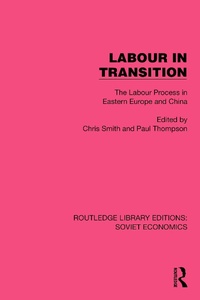Abbildung von: Labour in Transition - Routledge