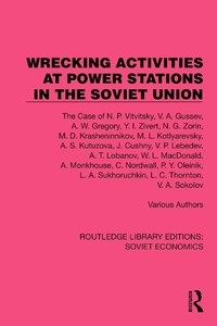 Abbildung von: Wrecking Activities at Power Stations in the Soviet Union - Routledge