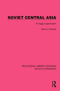 Abbildung von: Soviet Central Asia - Routledge