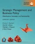 Cover: Strategic Management and Business Policy: Globalization, Innovation and Sustainability, Global Edition + MyLab Management with Pearson eText (Package) - Pearson Education Limited