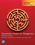 Cover: Quantitative Analysis for Management, Global Edition - Pearson Education Limited