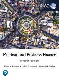 Abbildung von: Multinational Business Finance, Global Edition - Pearson Education Limited