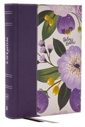 Cover: KJV, The Woman's Study Bible, Purple Floral Cloth over Board, Red Letter, Full-Color Edition, Comfort Print - Thomas Nelson Publishers
