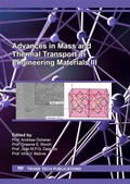 Cover: Advances in Mass and Thermal Transport in Engineering Materials III - Trans Tech Publications Ltd