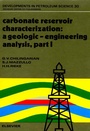 Cover: Carbonate Reservoir Characterization: A Geologic-Engineering Analysis, Part I - Elsevier