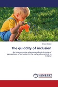 Cover: The quiddity of inclusion - LAP Lambert Academic Publishing