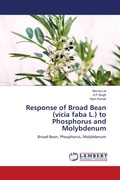 Cover: Response of Broad Bean (vicia faba L.) to Phosphorus and Molybdenum - LAP Lambert Academic Publishing