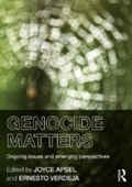 Cover: Genocide Matters - Routledge