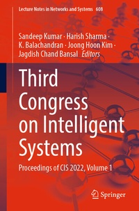 Abbildung von: Third Congress on Intelligent Systems - Springer