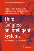Cover: Third Congress on Intelligent Systems - Springer