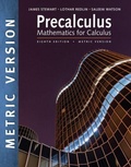 Cover: Precalculus: Mathematics for Calculus, International Metric Edition - Brooks/Cole