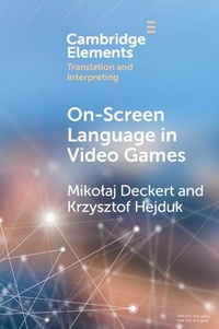 Enlarge image Cover: On-Screen Language in Video Games - Cambridge University Press