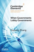 Cover: When Governments Lobby Governments - Cambridge University Press