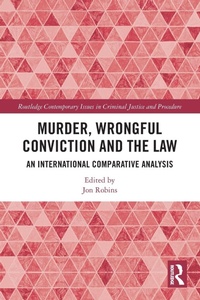 Abbildung von: Murder, Wrongful Conviction and the Law - Routledge