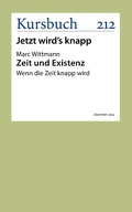Cover: Zeit und Existenz - Kursbuch Kulturstiftung gGmbH
