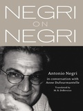 Cover: Negri on Negri - Routledge