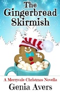 Cover: The Gingerbread Skirmish (A Merryvale Christmas, #3) - A Merryvale Christmas