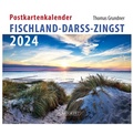 Cover: Postkartenkalender Fischland-Dar&szlig;-Zingst 2024 - Hinstorff