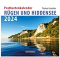 Cover: Postkartenkalender R&uuml;gen und Hiddensee 2024 - Hinstorff