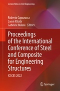 Cover: Proceedings of the International Conference of Steel and Composite for Engineering Structures - Springer
