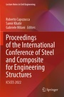 Cover: Proceedings of the International Conference of Steel and Composite for Engineering Structures - Springer