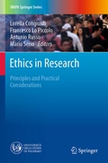 Cover: Ethics in Research - Springer