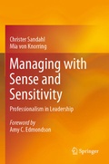 Cover: Managing with Sense and Sensitivity - Springer