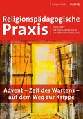 Cover: Advent - Zeit des Wartens - auf dem Weg zur Krippe - RPA Verlag religionsp&auml;dagogischer Arbeitshilfen