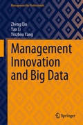 Cover: Management Innovation and Big Data - Springer