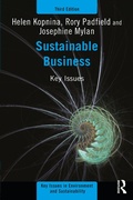 Cover: Sustainable Business - Routledge