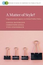 Cover: A Matter of Style? - Cambridge University Press