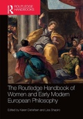 Cover: The Routledge Handbook of Women and Early Modern European Philosophy - Routledge