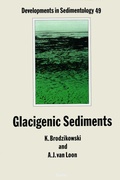 Cover: Glacigenic Sediments - Elsevier