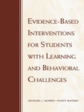 Cover: Evidence-Based Interventions for Students with Learning and Behavioral Challenges - Routledge
